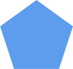 Blue Polygon product image